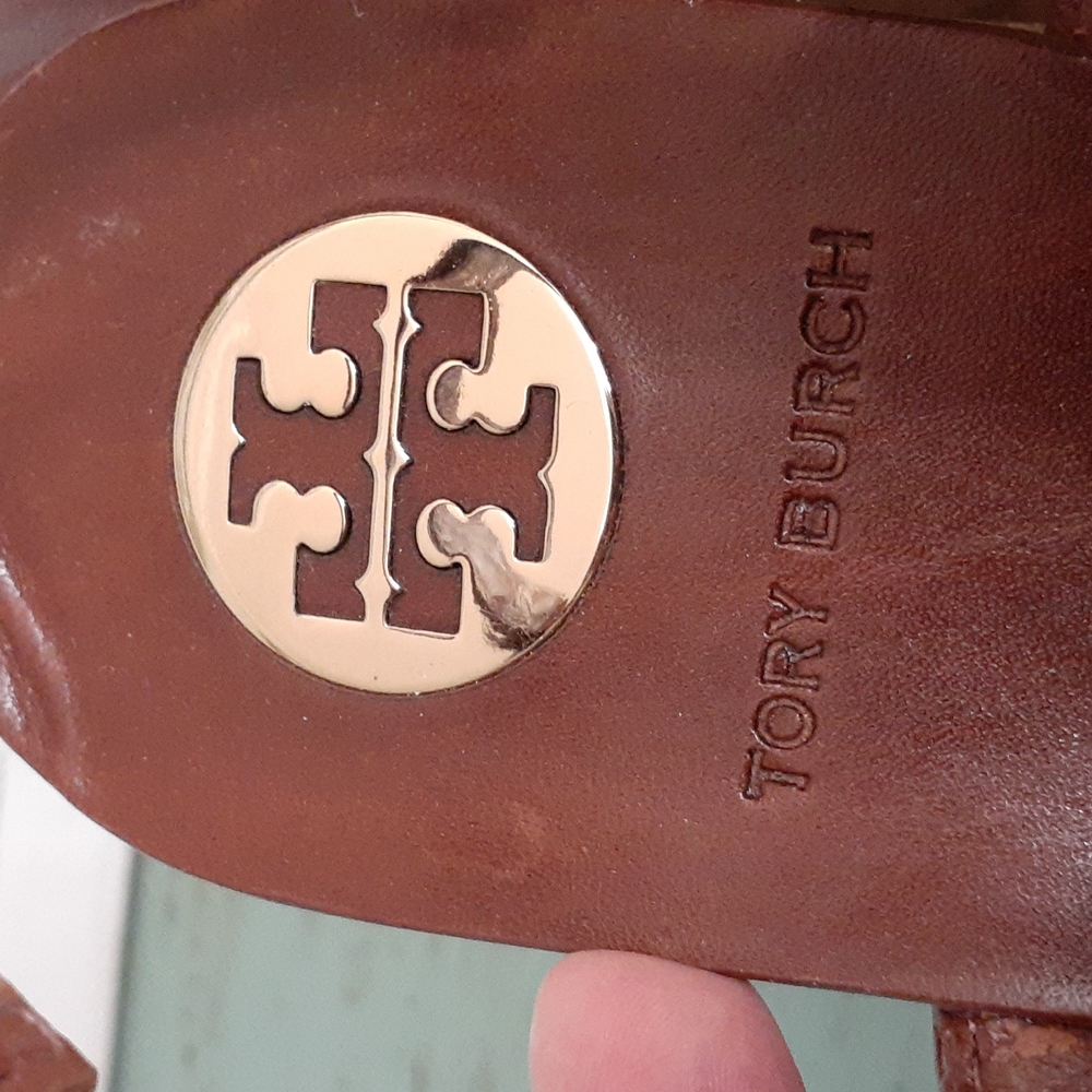 TORY BURCH WEDGES SZ 10 M - Picture 8 of 8